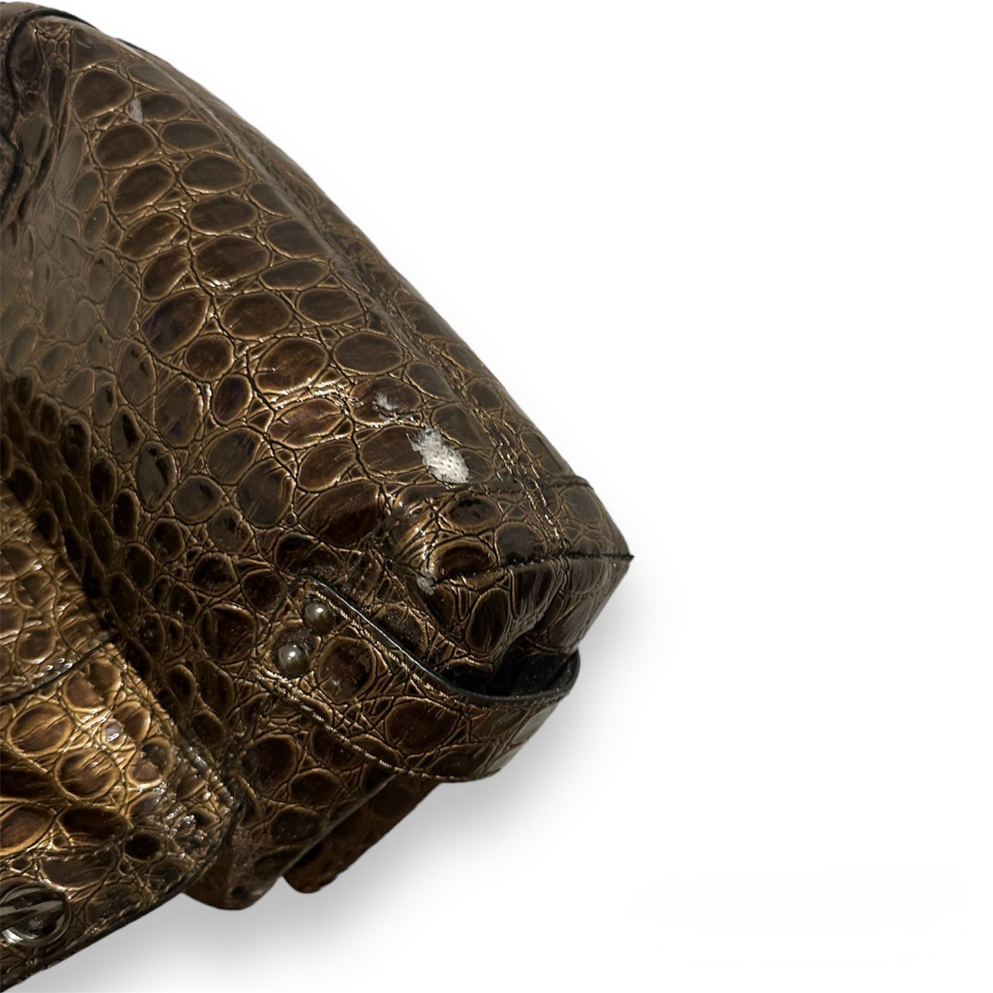 Vintage GUESS Snake Print Bag