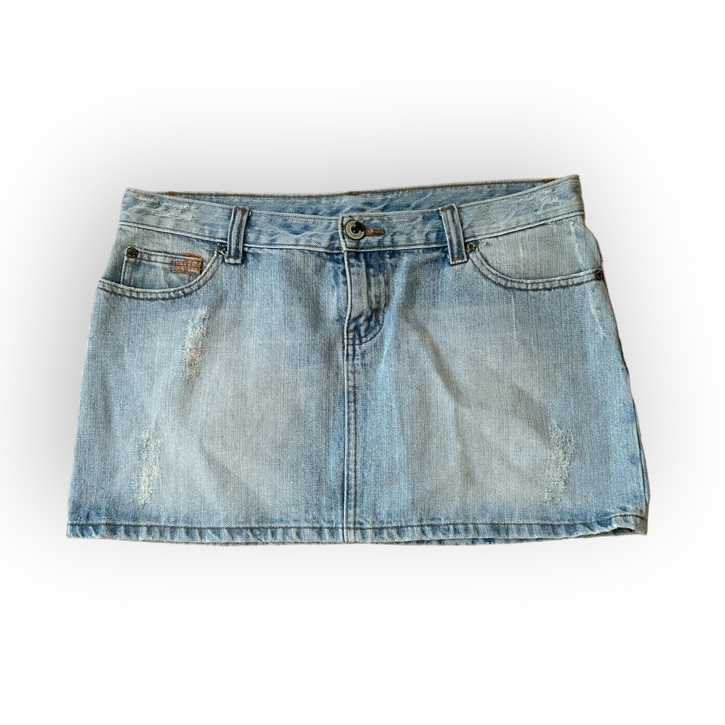 Denim Mini Skirt